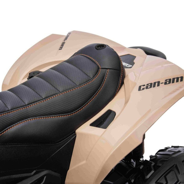 Can-Am Kinderquad 12V 4WD + 2.4G RC (kaki) - Trapautodealer