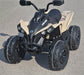 Can-Am Kinderquad 12V 4WD + 2.4G RC (kaki) - Trapautodealer