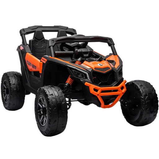 Can-Am Maverick Buggy Kinderauto 1-Persoons 24V 4WD + 2.4G RC (oranje + MP4) CA003or - Trapautodealer