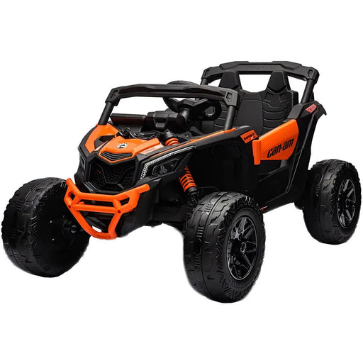 Can-Am Maverick Buggy Kinderauto 1-Persoons 24V 4WD + 2.4G RC (oranje + MP4) - Trapautodealer