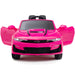 Chevrolet Camaro Kinderauto 12V + 2.4G Afstandsbediening (roze) - Trapautodealer