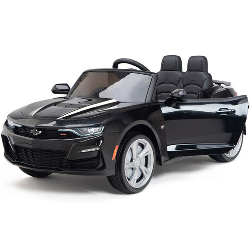 Chevrolet Camaro Kinderauto 12V + 2.4G Afstandsbediening (zwart) - Trapautodealer