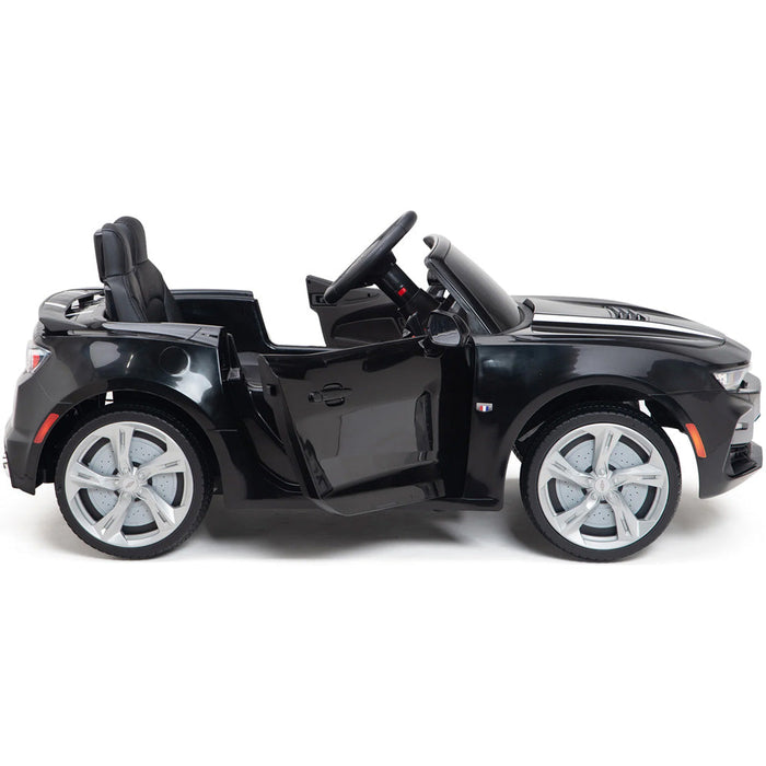 Chevrolet Camaro Kinderauto 12V + 2.4G Afstandsbediening (zwart) - Trapautodealer