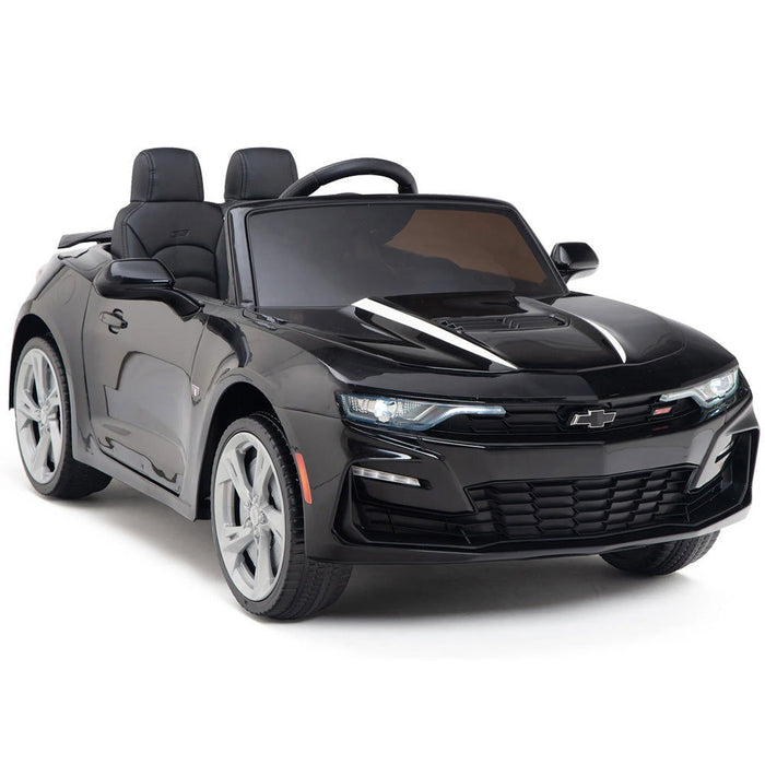 Chevrolet Camaro Kinderauto 12V + 2.4G Afstandsbediening (zwart) - Trapautodealer