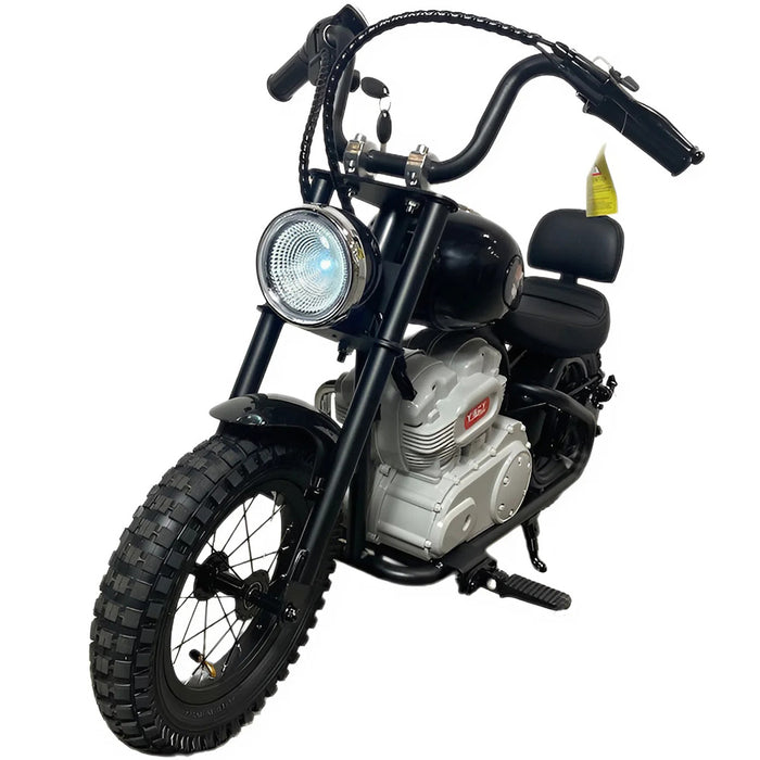 Chopper kindermotor 24V brushless (zwart) - Trapautodealer