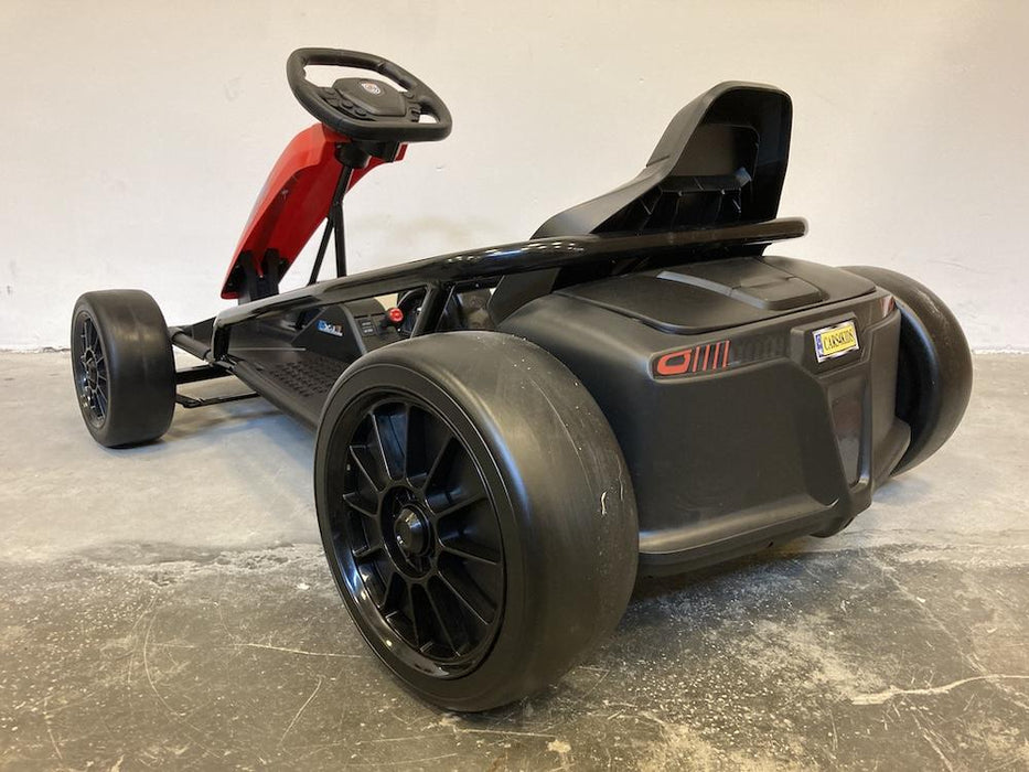 Drift Kart Rood 24V Kinderauto 200W met 25.000RPM Motoren (18 km/u) - Trapautodealer
