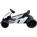 Drift Kart Wit 24V Kinderauto 200W met 25.000RPM Motoren (18 km/u) - Trapautodealer