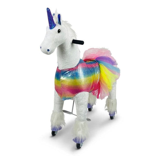 Eenhoorn Rainbow Paard Op Wielen My Pony (4-9 jaar) - Trapautodealer