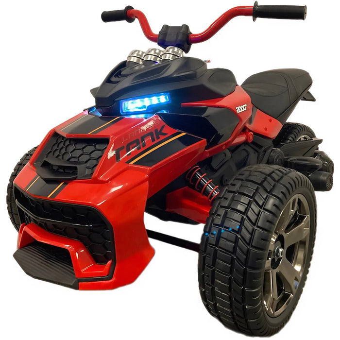 Elektrische kindermotor Spyder 12 volt - Trapautodealer