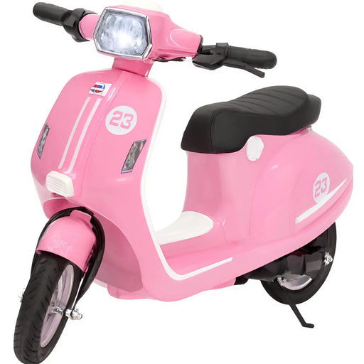 Elektrische kinderscooter 24V 350 watt (roze) - Trapautodealer