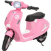 Elektrische kinderscooter 24V 350 watt (roze) - Trapautodealer