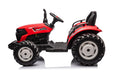 Kinder tractor 24V met aanhanger + 2.4G RC (Rood)