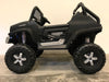 Mercedes Unimog 4WD Kinder Accuauto 2-Persoons 12V + 2.4G RC (mat zwart) - Trapautodealer