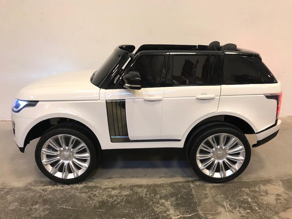 Range Rover HSE 2-Zitter Accu Auto 12V 4WD + 2.4G Afstandsbediening (wit) - Trapautodealer