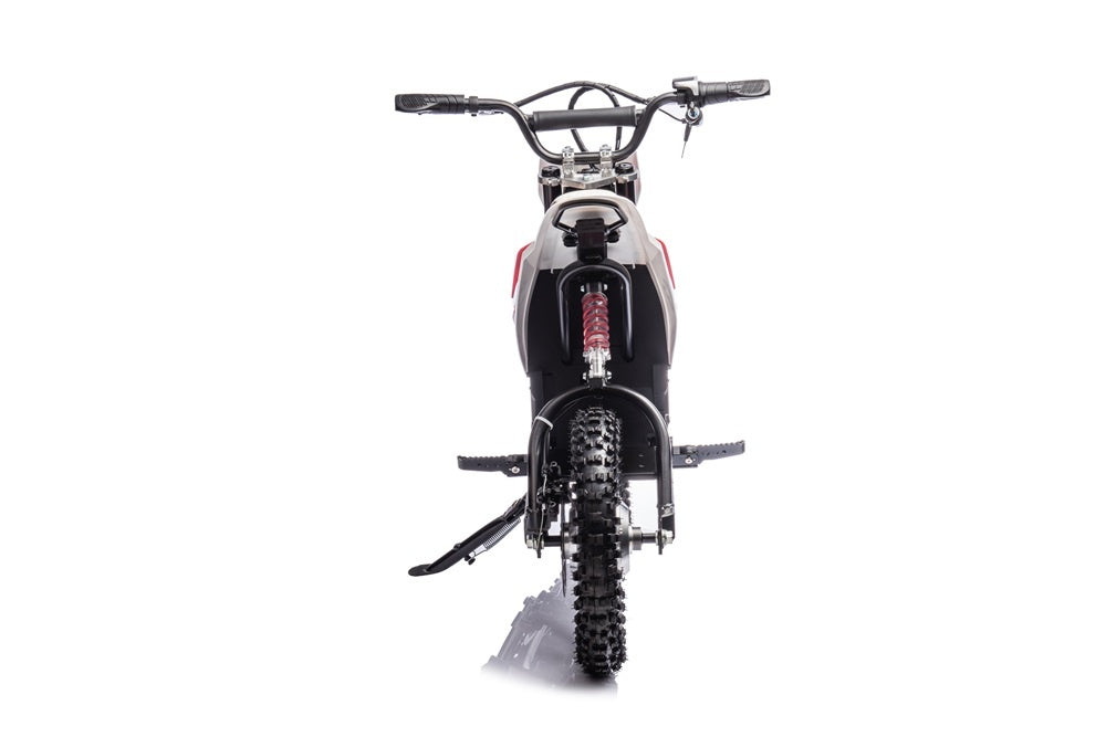 Elektrische kinder crossmotor 36V 350 watt (rood) - Trapautodealer