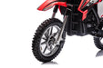 Elektrische kinder crossmotor 36V 350 watt (rood) - Trapautodealer