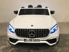 Mercedes GLC63 2-Persoons Accu Auto 12V 4WD + 2.4G RC (wit) - Trapautodealer