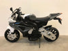 Elektrische kindermotor BMW S1000 12V grijs - Trapautodealer