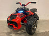 Elektrische kindermotor Spyder 12 volt - Trapautodealer