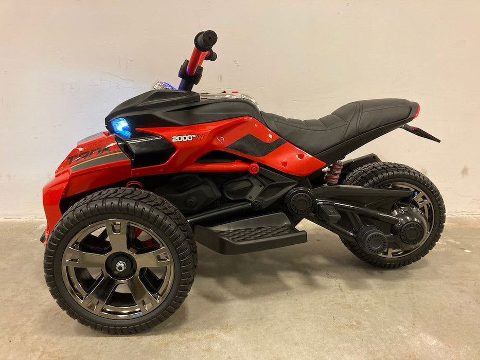 Elektrische kindermotor Spyder 12 volt - Trapautodealer