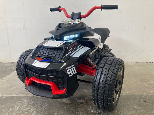 Elektrische kindermotor Spyder 12 volt Politie - Trapautodealer