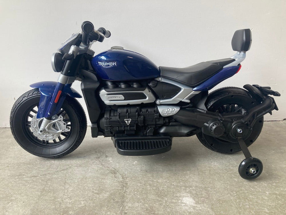 Elektrische kindermotor Triumph Rocket 12 volt - Trapautodealer