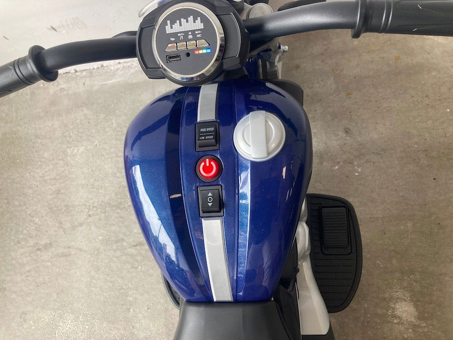 Elektrische kindermotor Triumph Rocket 12 volt - Trapautodealer