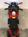 Ninja elektrische kindermotor 12V met handgas (rood) - Trapautodealer
