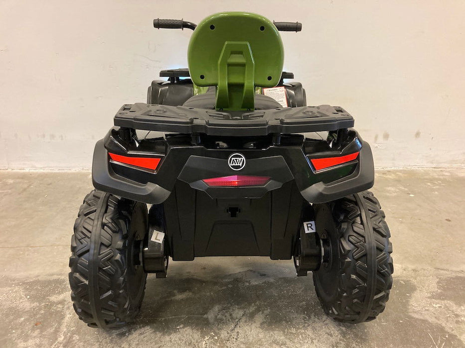 Elektrische kinderquad 24 volt 4WD (groen) - Trapautodealer