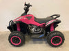 Elektrische kinderquad Python 12V (roze) - Trapautodealer