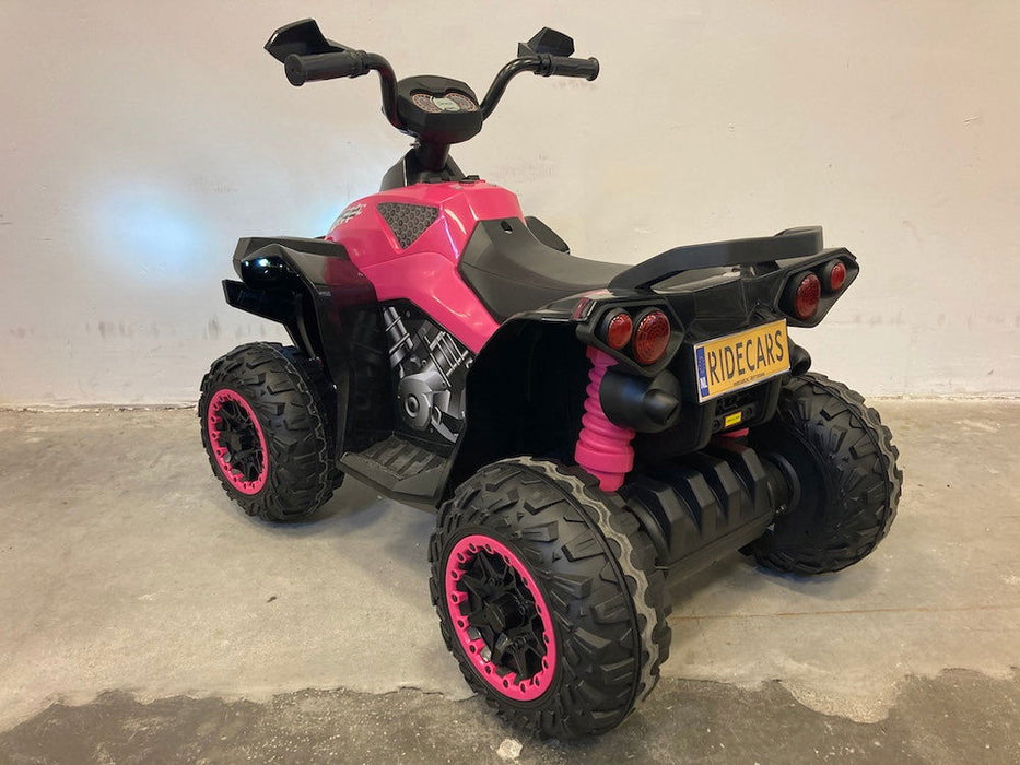 Elektrische kinderquad Python 12V (roze) - Trapautodealer