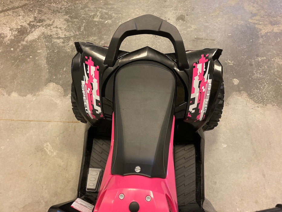 Elektrische kinderquad Python 12V (roze) - Trapautodealer