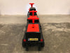 Elektrische kindertrein - Locomotief met 2 wagons 12V softstart (zwart) - Trapautodealer