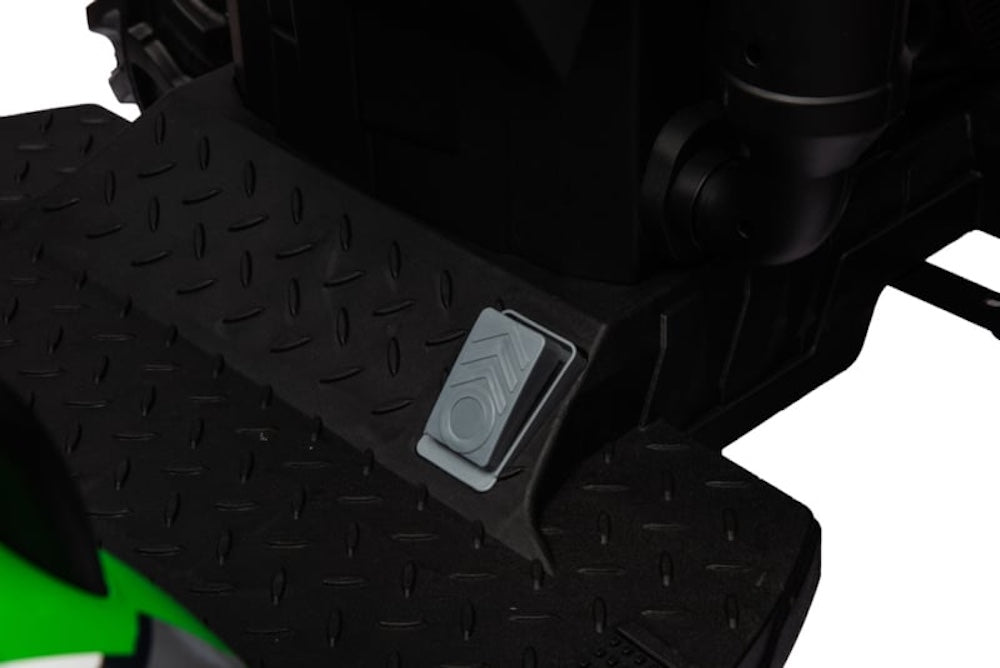 Kindertractor 24V met aanhanger/kipper + 2.4G RC (Groen) - Trapautodealer