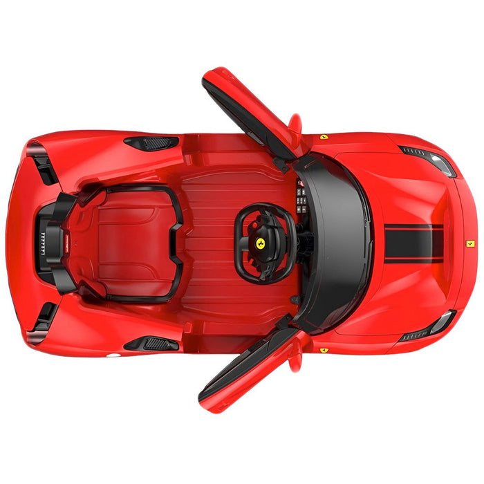 Ferrari 488 Pista Spider Kinderauto 12V + 2.4G RC - Trapautodealer
