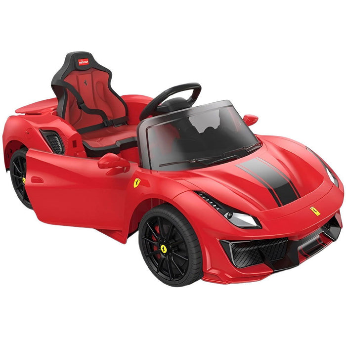 Ferrari 488 Pista Spider Kinderauto 12V + 2.4G RC - Trapautodealer
