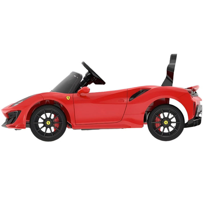 Ferrari 488 Pista Spider Kinderauto 12V + 2.4G RC - Trapautodealer