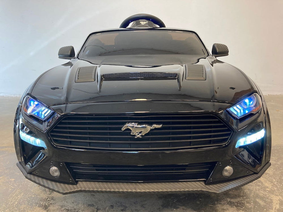 Ford Mustang Kinderauto 24V Drift + 2.4G Afstandsbediening (zwart) - Trapautodealer