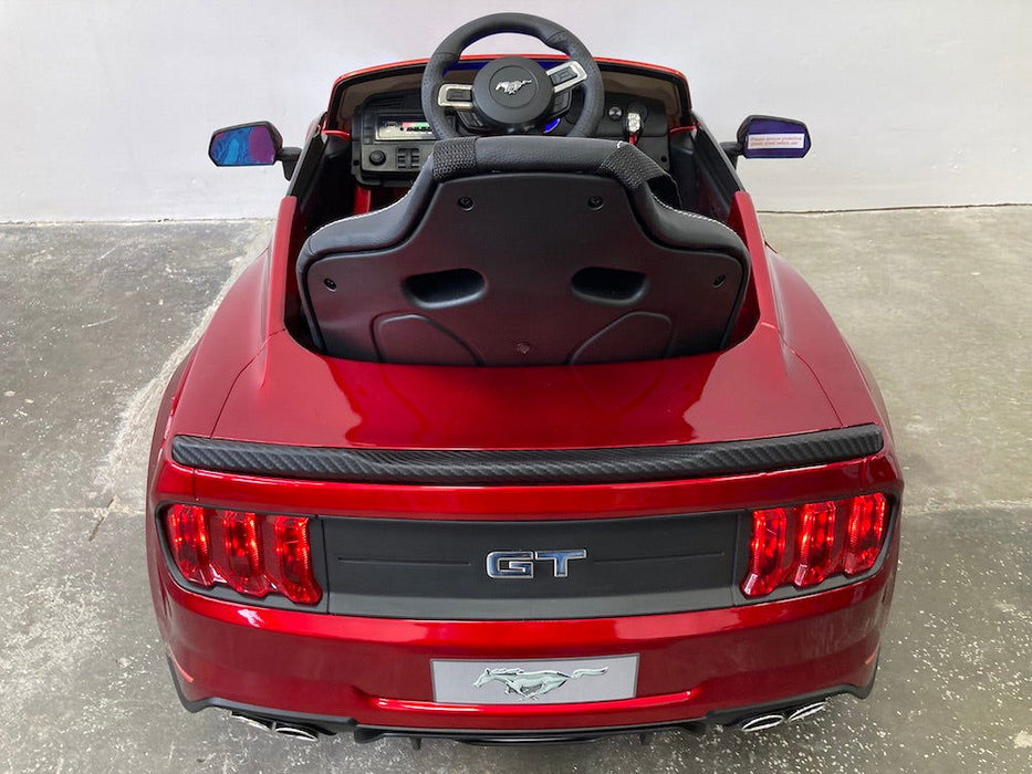 Ford Mustang drift Kinderauto 24V + 2.4G Afstandsbediening (rood) - Trapautodealer