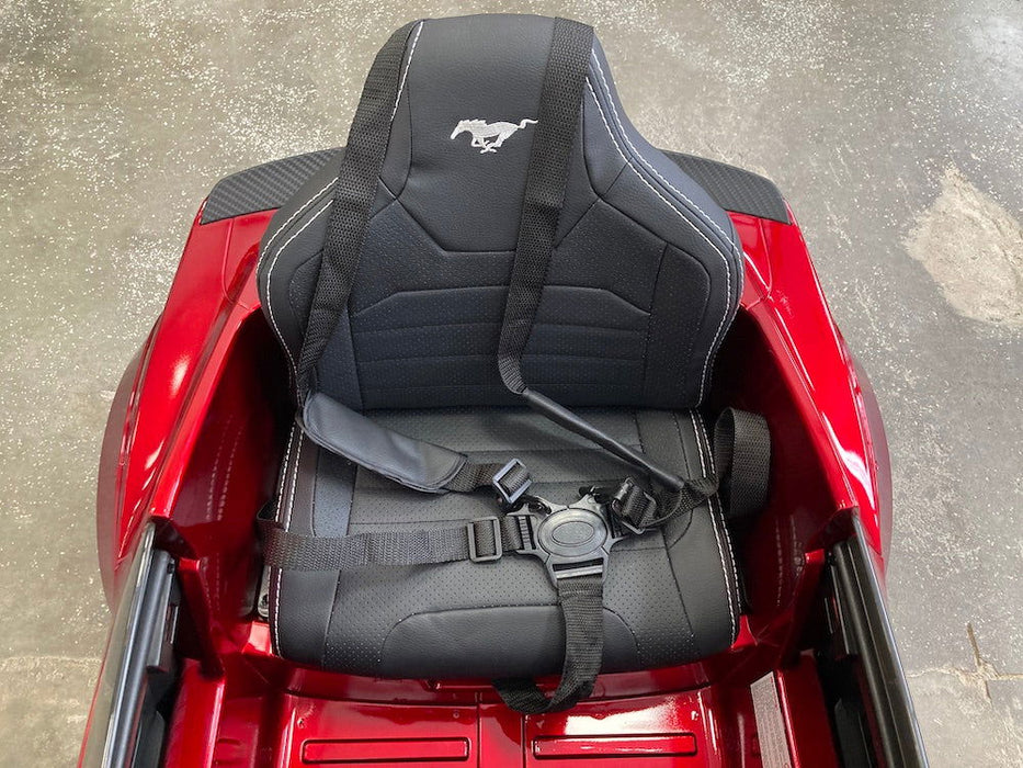 Ford Mustang drift Kinderauto 24V + 2.4G Afstandsbediening (rood) - Trapautodealer