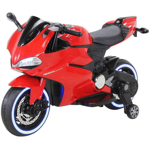 GP Kinder Racemotor 12 Volt (rood) - Trapautodealer