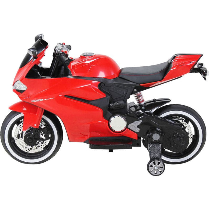 GP Kinder Racemotor 12 Volt (rood) - Trapautodealer