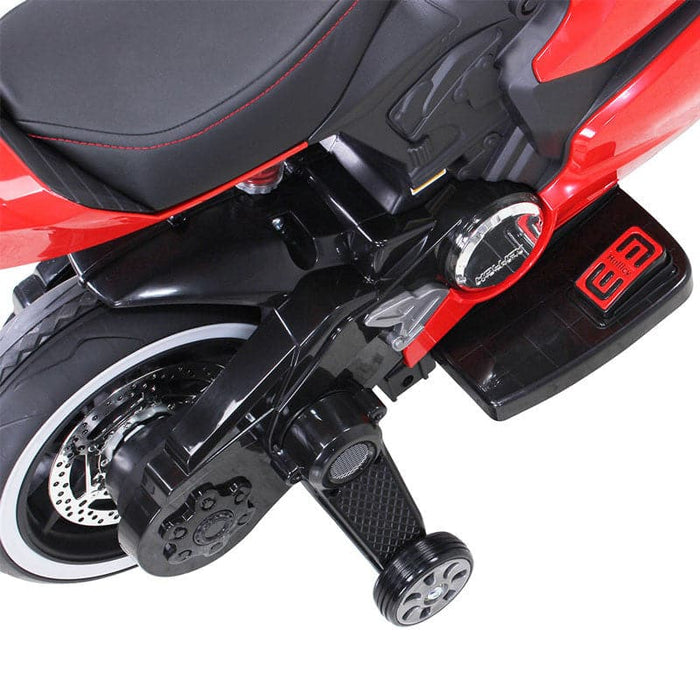 GP Kinder Racemotor 12 Volt (rood) - Trapautodealer
