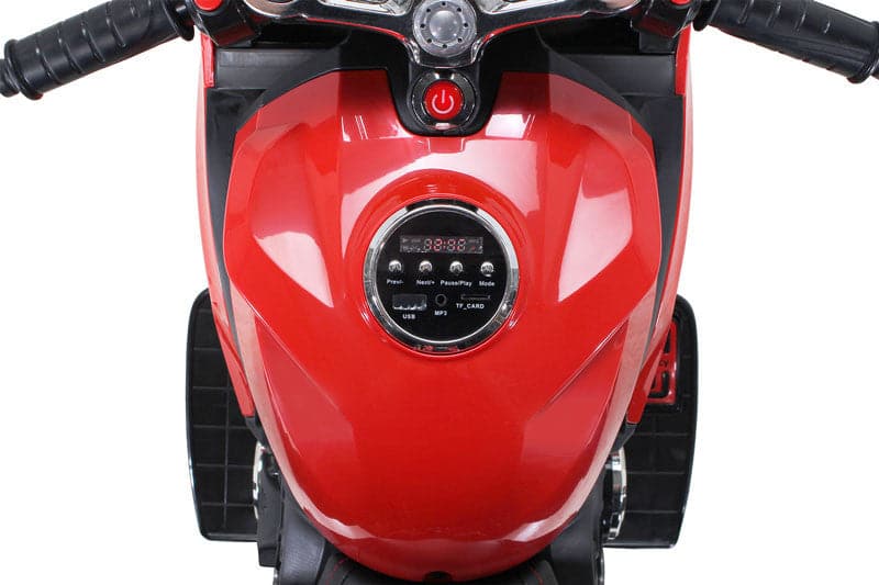 GP Kinder Racemotor 12 Volt (rood) - Trapautodealer