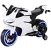 GP Racemotor Voor Kinderen 12V (wit) - Trapautodealer