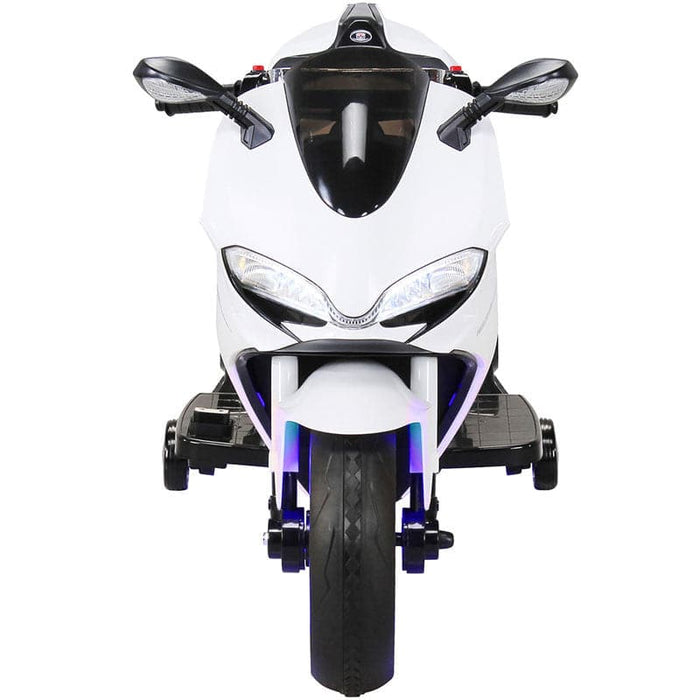 GP Racemotor Voor Kinderen 12V (wit) - Trapautodealer