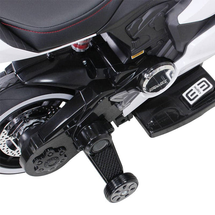 GP Racemotor Voor Kinderen 12V (wit) - Trapautodealer