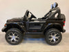 Jeep Wrangler Rubicon Kinderauto 12V 4WD + 2.4G RC (zwart) - Trapautodealer