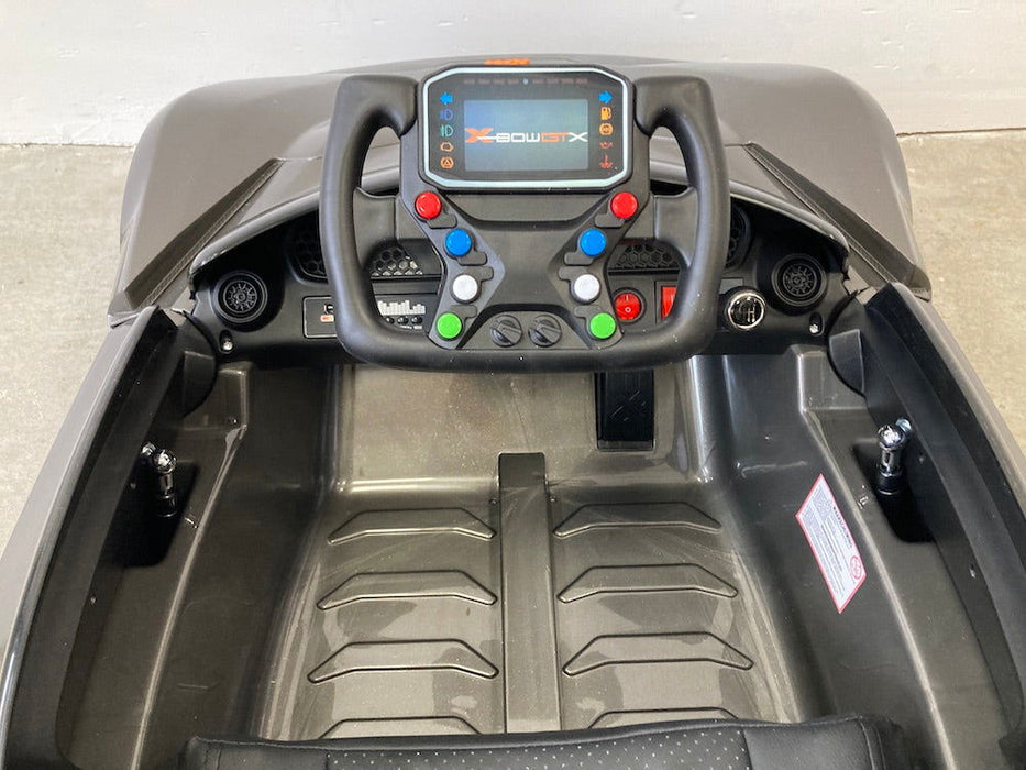 KTM X-Bow Elektrische Kinderauto  12V (Grijs metallic) + 2.4 RC - Trapautodealer
