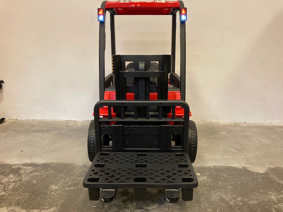Kinder Heftruck Elektrisch 12V + 2.4G RC (rood) - Trapautodealer